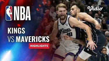 Sacramento Kings vs Dallas Mavericks - Highlights | NBA Regular Season 2023/24