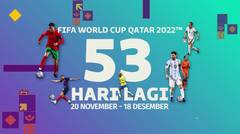 53 Hari Menuju FIFA World Cup Qatar 2022!! Jangan Lewatkan Mulai 20 November 2022