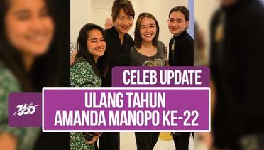 5 Momen Bahagia Ulang Tahun Amanda Manopo, Pemain Ikatan Cinta Beri Kejutan Spesial