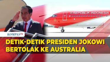 Detik-Detik Presiden Jokowi Bertolak ke Australia Hadiri KTT Khusus ASEAN-Australia