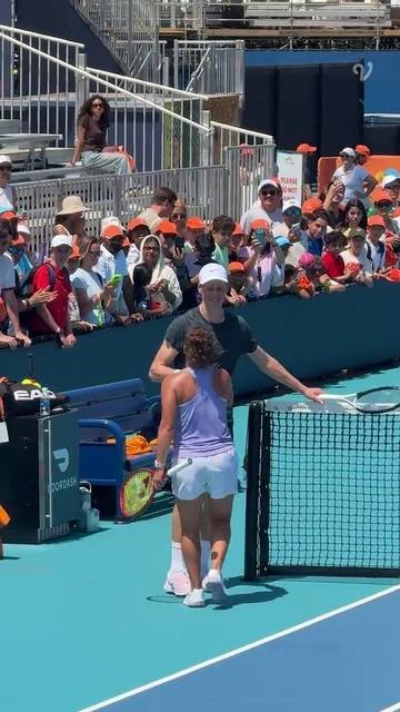Italian connection! Momen Sinner dan Paolini latihan bersama di Miami | ATP 2026