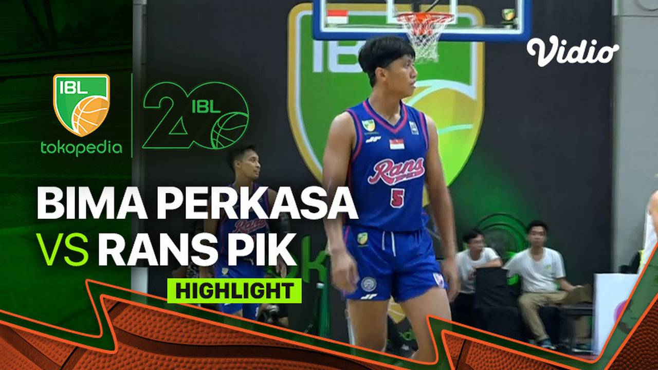 Highlights Bima Perkasa Jogja vs RANS PIK Basketball IBL Tokopedia