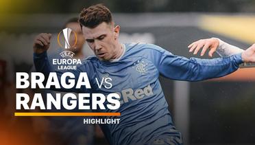 Highlight - Braga VS Rangers I UEFA Europa League 2019/20
