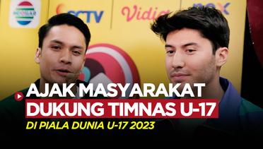Randy Pangalila dan Bara Valentino Ajak Masyarakat Dukung Timnas Indonesia U-17 di Piala Dunia U-17 2023