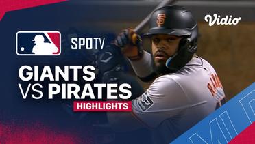 San Francisco Giants vs Pittsburgh Pirates - Highlights | MLB 2024