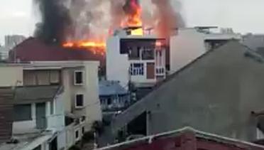 Hot News, Gedung Kodam 1/ BB yang bersebelahan dengan Kantor PM Medan Terbakar