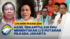 [FULL] Dialog  - Pilkada 1 atau 2 Putaran Pilkada Jakarta, Tunggu Rekapitulasi KPU