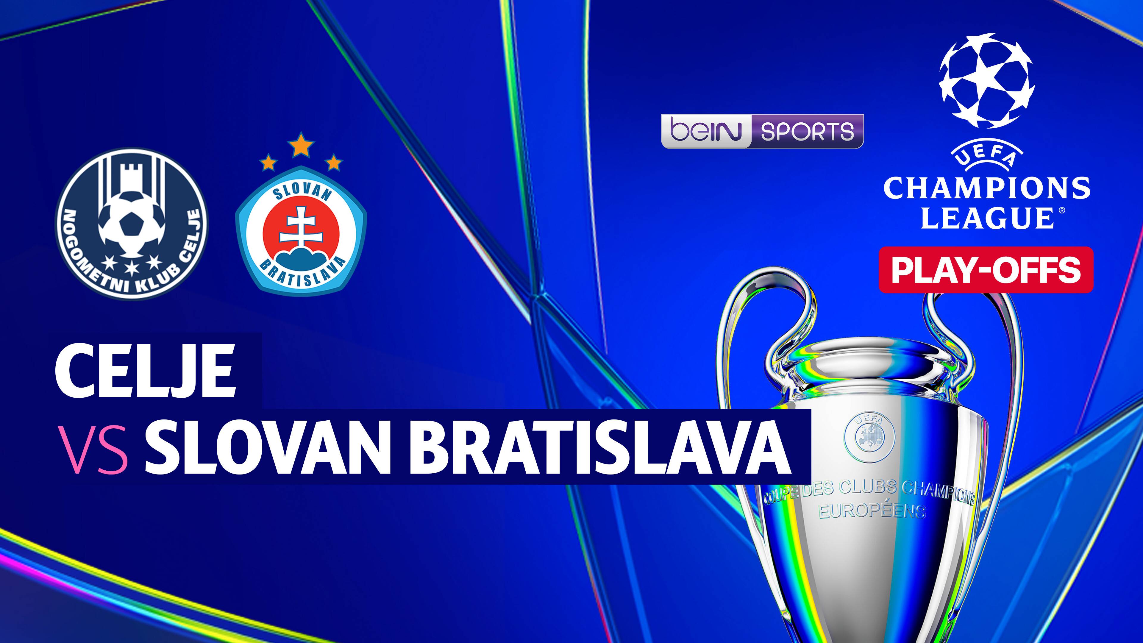 NK Celje vs SK Slovan Bratislava