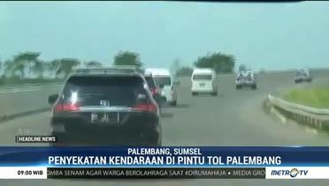 Jalan Tol Palembang Tutup Sementara
