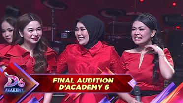 Selamat!! Lady Rara - Selfi Yamma - Wulan Permata Menjadi 3 Calon Terpilih Teman Duet Rhoma Irama!! | Final Audition Dangdut Academy 6