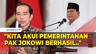 Kala Prabowo Akui Jokowi Berhasil Atasi Ancaman Ekonomi Karena Pandemi Covid-19