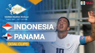 GOL!!!! Angel Orelien (Panama) Melesatkan Tendangan Ke Sudut Gawang Indonesia, Skor 0-1 | Tournoi Maurice Revello 2024