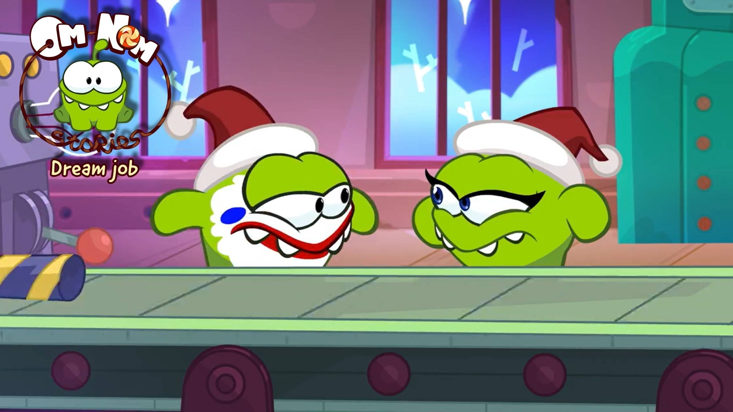 Om Nom Stories Dream job - Santa