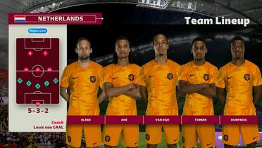 Starting Line Up Netherlands vs Ecuador | FIFA World Cup Qatar 2022