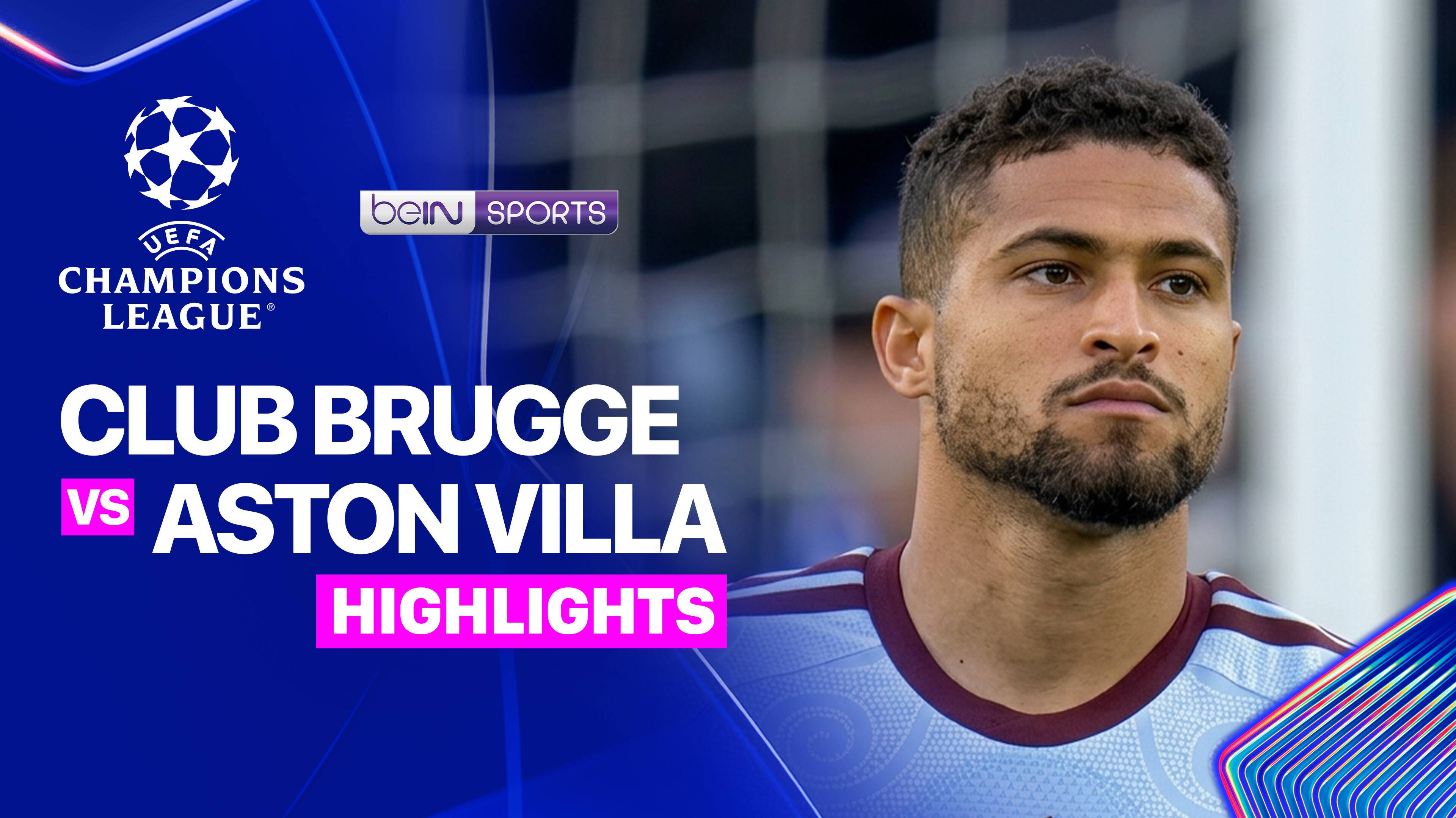 Club Brugge KV vs Aston Villa