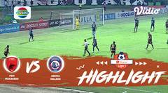 Hafl-Time Highlights PSM Makassar (3) vs Arema FC (1) | Shopee Liga 1