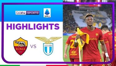 Match Highlights | AS Roma 3 vs 0 Lazio | Serie A 2021/2022