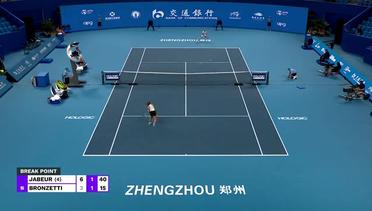 Ons Jabeur vs Lucia Bronzetti- Highlights | WTA Zhengzhou Open 2023