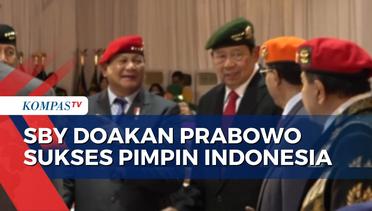 Tak Hanya Doakan Kesuksesan Prabowo, SBY Minta Alumni Akabri Dukung Prabowo
