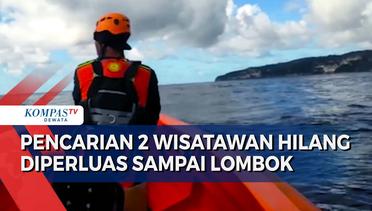 Pencarian 2 Wisatawan Hilang Diperluas Sampai Lombok