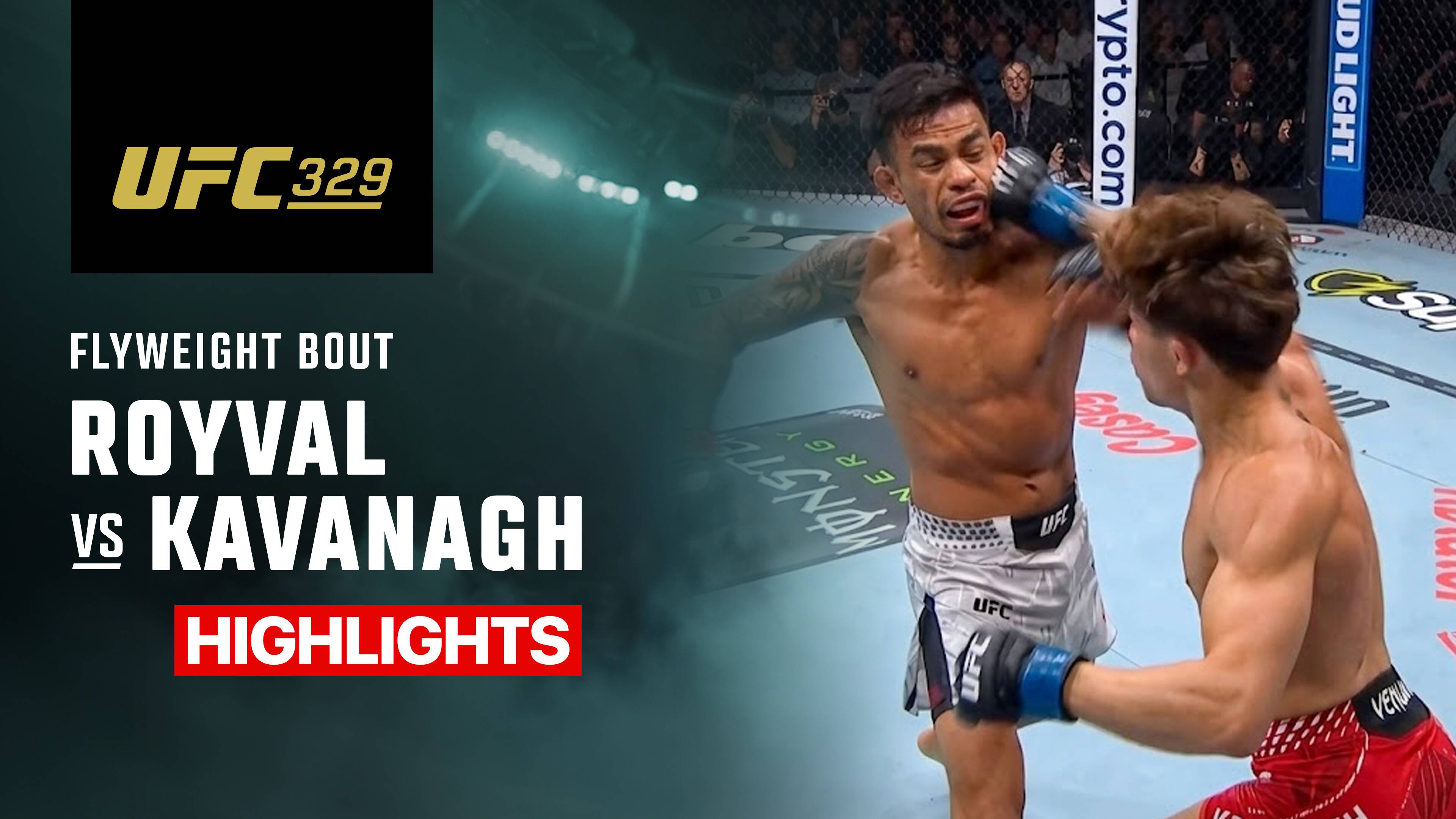 Brandon Royval vs Lone'er Kavanagh - Flyweight | UFC 329