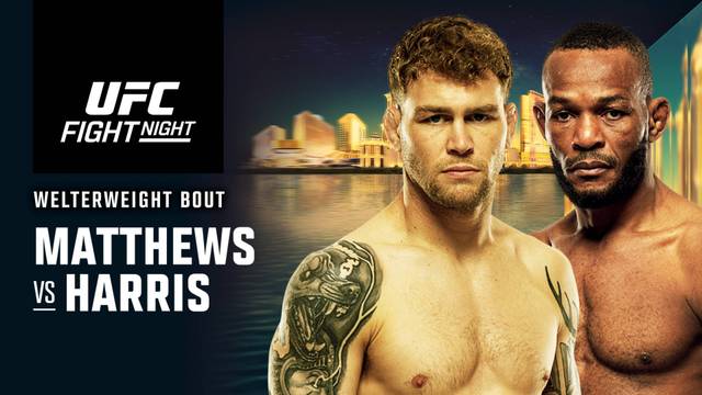 Jake Matthews vs Carlston Harris - Full Match | UFC 2026