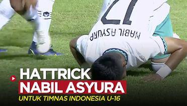 Hattrick Nabil Asyura Saat Timnas Indonesia U-16 Bantai Singapura di Piala AFF U-16 2022