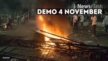 NEWS FLASH: Polisi Tangkapi Puluhan Provokator Kerusuhan Demo 4 November