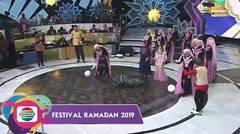Gak Gampang!! Ibu Ibu El Muhsy-Tangerang Giring Balon Pakai Kipas di Jirayut Challenge | Festival Ramadan 2019