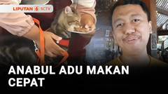 Lomba Adu Cepat Makan, Pesertanya Kucing! | Liputan 6