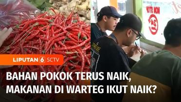 Live Report: Harga Bahan Pangan di Pasar Terus Naik, Pelaku Kuliner Terkena Imbasnya | Liputan 6