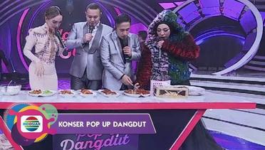 SAE PISAN !! Neng Zaskia & Melly Goeslaw Icip Makanan Khas Sunda  - KONSER POP UP DANGDUT