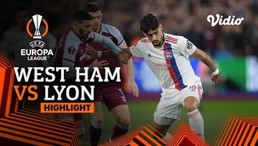 Highlight - West Ham vs Lyon | UEFA Europa League 2021/2022