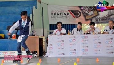 Inline Skate Classic Slalom oleh M Alif Akbar dari Klub Sepatu Roda Wheeling Lampung