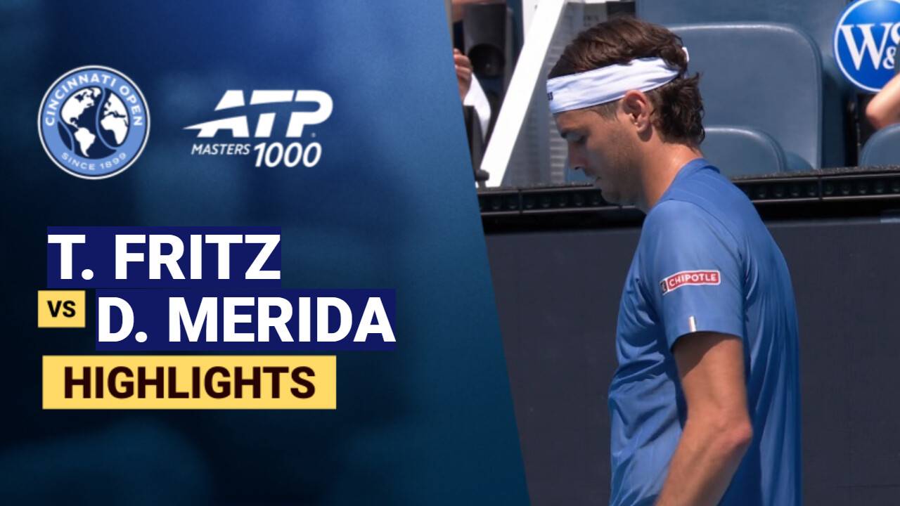 Taylor Fritz vs Daniel Merida - Round 3 | ATP 1000: Cincinnati Open 2026
