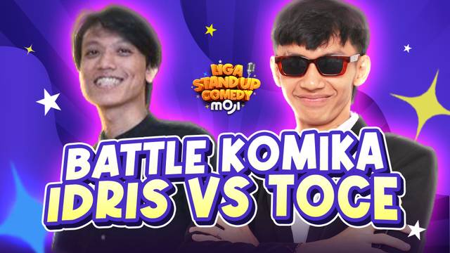 Idris (Jakbar) vs Toce (Bekasi) | Liga Stand Up Comedy Moji Episode 10