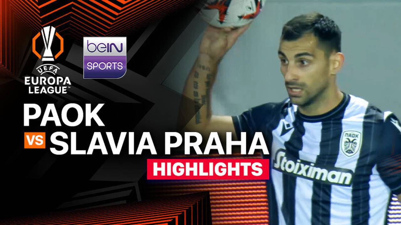 PAOK vs Slavia Praha - Highlights | UEFA Europa League 2024/25