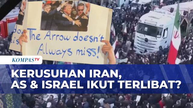 Iran Berkabung! Gelar Pemakaman Massal Korban Demo, Tuding Keterlibatan Amerika Serikat