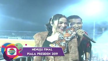 GOYANG TERUSS!! Dewi Perssik dan Fildan "NGAMEN 5" Bikin Panas Dingin Final Piala Presiden 2019