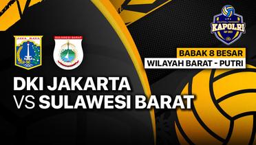 Full Match | Putri: DKI Jakarta vs Sulawesi Barat  | Piala Kapolri 2023