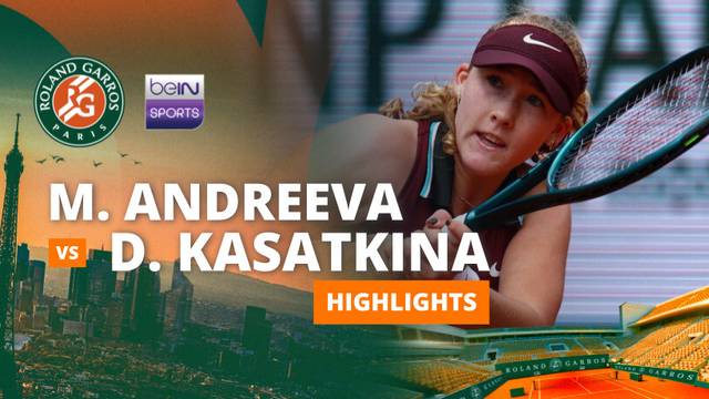 Mirra Andreeva vs Daria Kasatkina - Highlights | Roland Garros 2025
