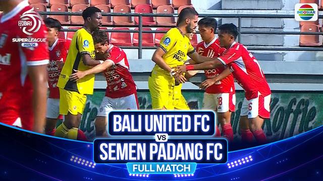 Bali United FC VS Semen Padang FC - Full Match | BRI Super League 2025/26