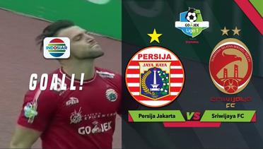 Goal Sundulan Marko Simic - Persija 1 vs 0 Sriwijaya | Go-Jek Liga 1 bersama Bukalapak