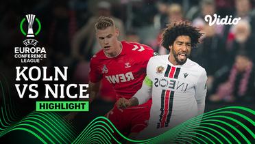 Highlights - Koln vs Nice | UEFA Europa Conference League 2022/23