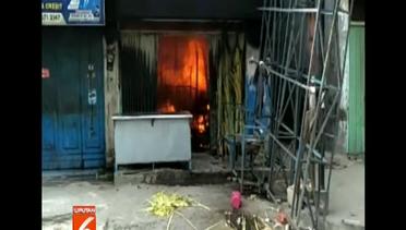 Ditinggal Pemilik ke Pasar, Sebuah Ruko Habis Dilalap Api - Liputan 6 Terkini