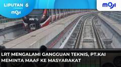 LRT Mengalami Gangguan Teknis. - Liputan 6 Pagi | Moji