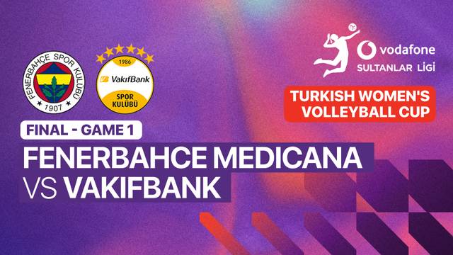Fenerbahce Medicana vs Vakifbank - Full Match | Turkish Women's Volleyball League 2025/26