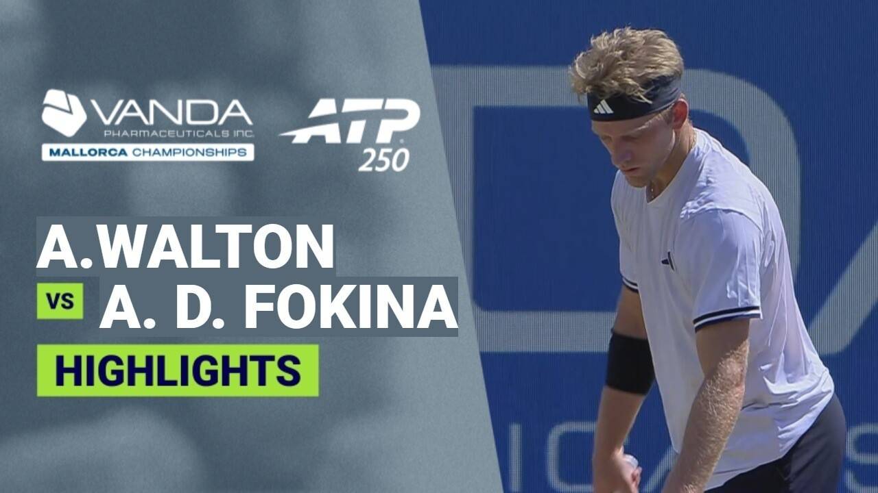 Adam Walton vs Alejandro Davidovich Fokina - Round 2 | ATP 250: Vanda Pharmaceuticals Mallorca Championships 2026