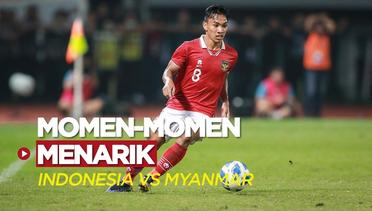 Termasuk Skill Individu dari Arkhan Fikri, Ini Dia Momen-momen Menarik di Laga Timnas Indonesia U-19 Vs Myanmar