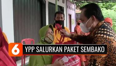 Ratusan Paket Sembako Diberikan Tim YPP untuk Perajin, Pedagang, dan Pelau UMKM di Yogyakarta | Liputan 6